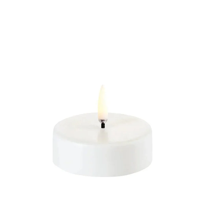 Kerze TEALIGHT LED Uyuni Weiß