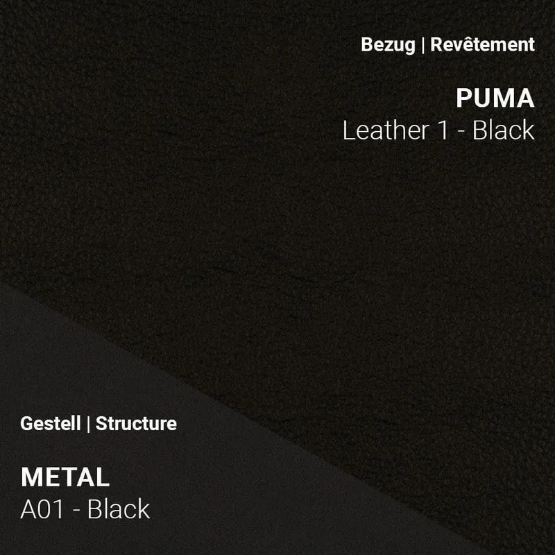 Armlehnstuhl COSY C0212 - Leder