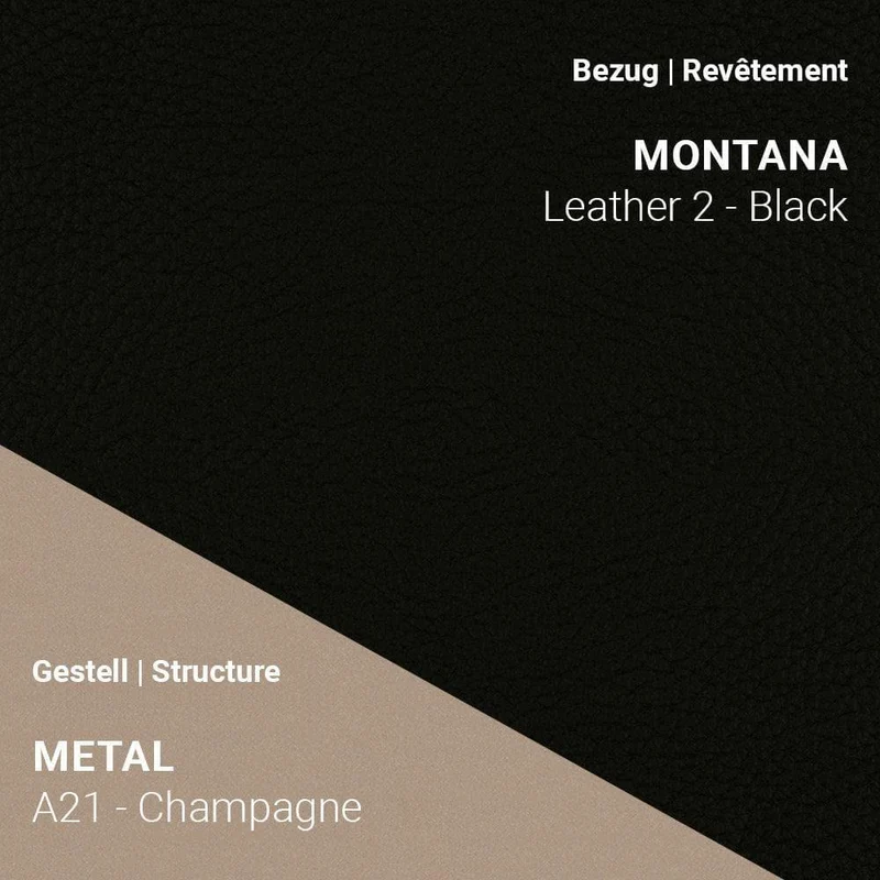 Armlehnstuhl COSY C0212 - Leder