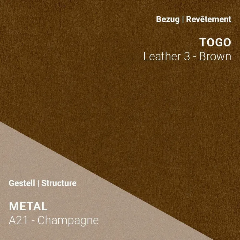 Armlehnstuhl COSY C0212 - Leder