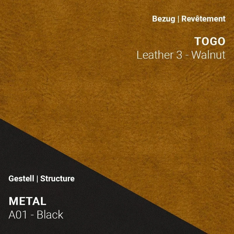 Armlehnstuhl COSY C0212 - Leder
