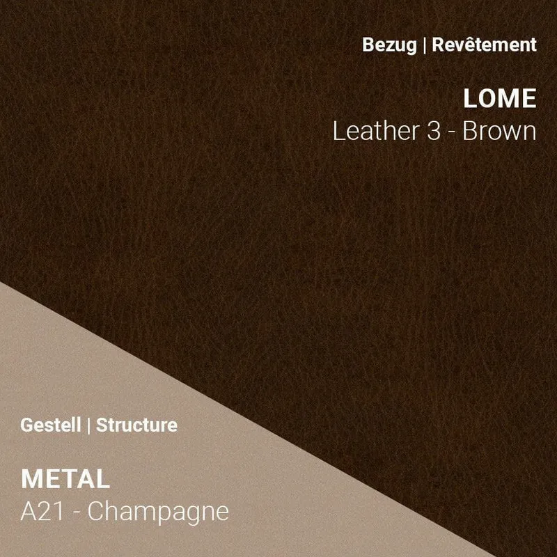 Armlehnstuhl COSY C0212 - Leder