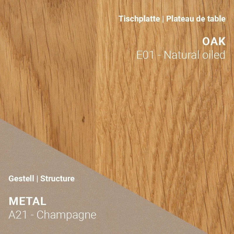 Esstisch FLOAT T0100 - Eiche