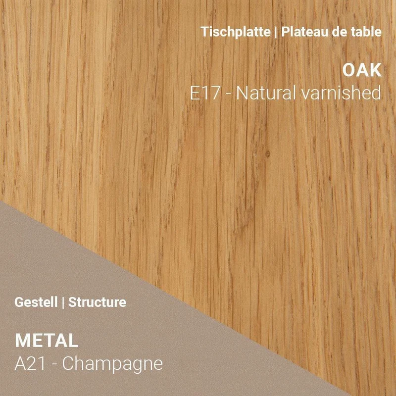 Esstisch FLOAT T0100 - Eiche
