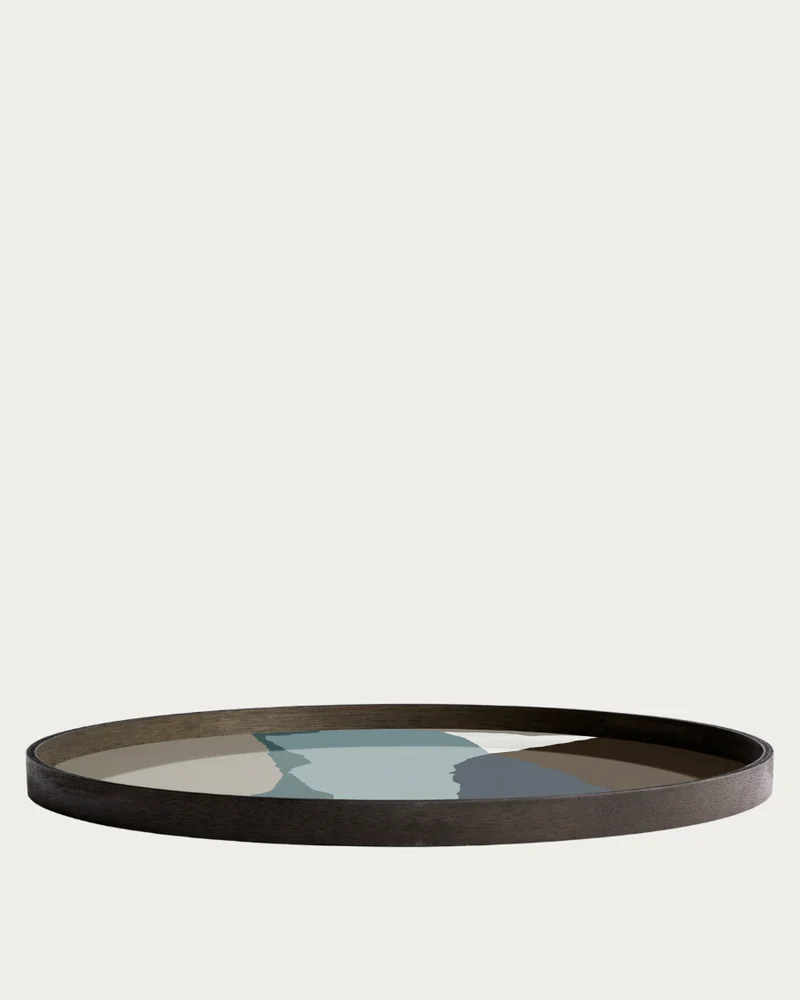 Tablett WABI SABI Graphite Rund - Ø92