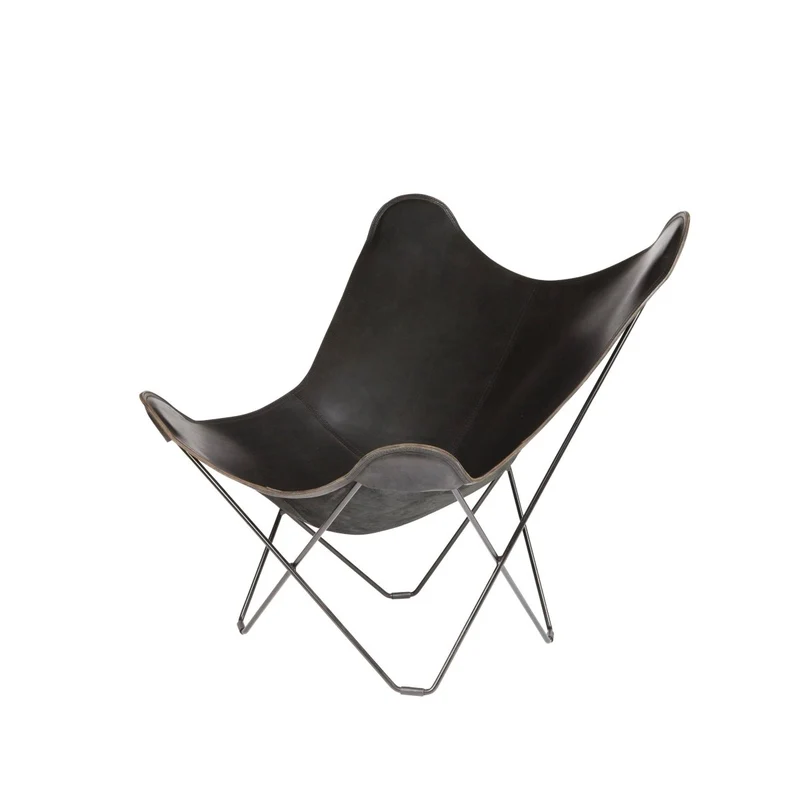 Butterfly Chair PAMPA MARIPOSA - Leder