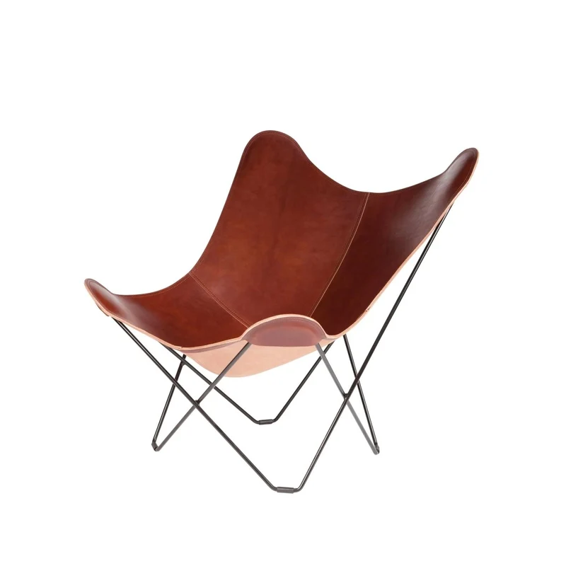 Butterfly Chair PAMPA MARIPOSA - Leder