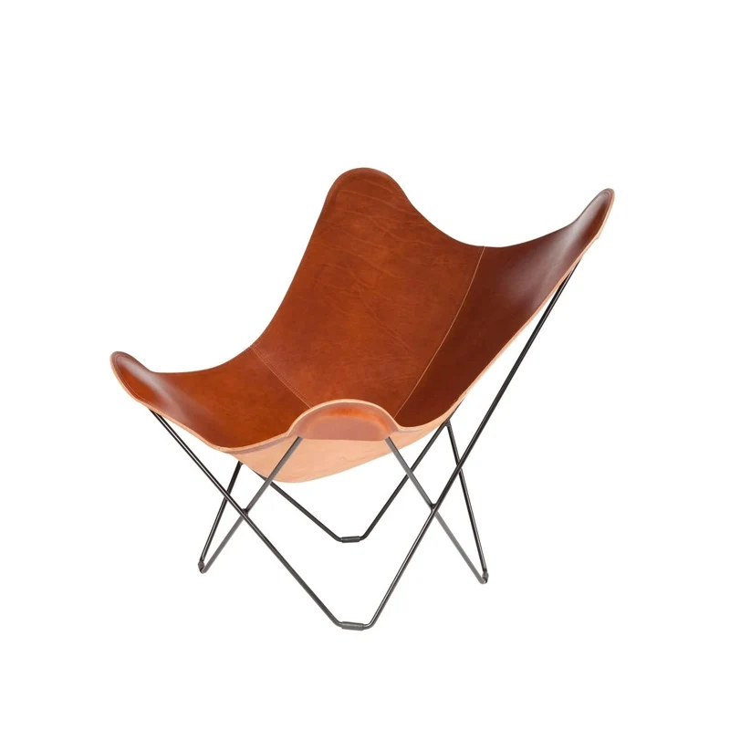 Butterfly Chair PAMPA MARIPOSA - Leder