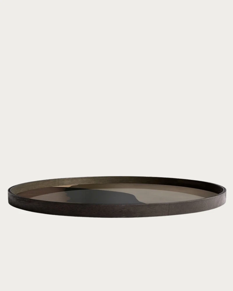 Tablett DOTS Graphite Combined - Ø92