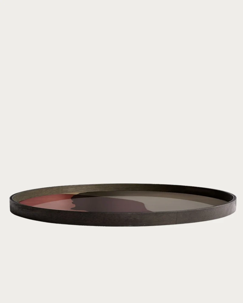 Tablett DOTS Graphite Combined - Ø92