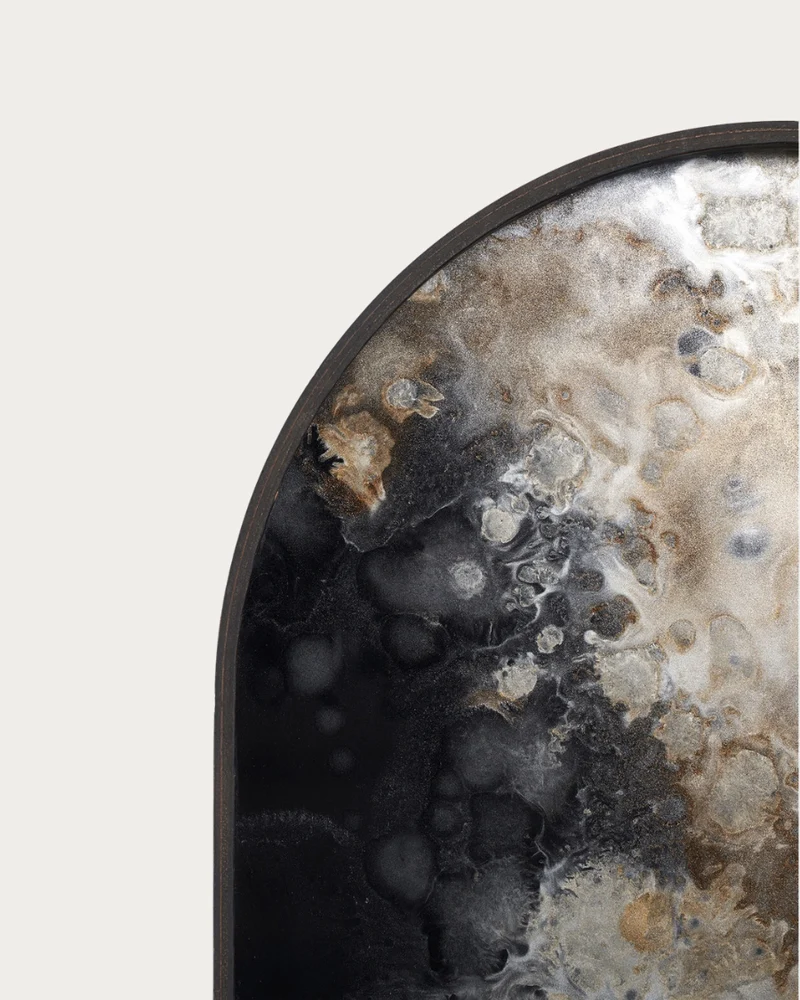 Glastablett CLASSICS Black Organic Oblong - 71x36