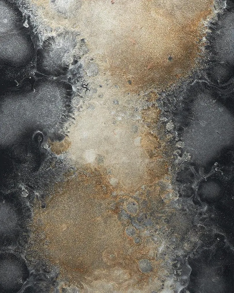 Glasstablett CLASSICS Black Organic - 42x24