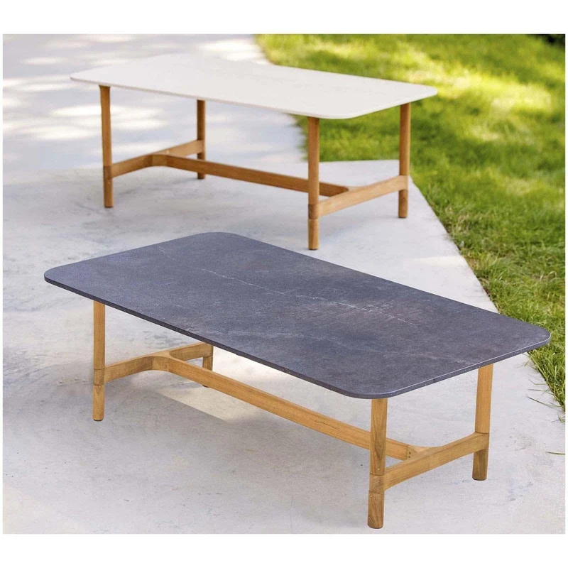 Couchtisch TWIST Teak - 93x53