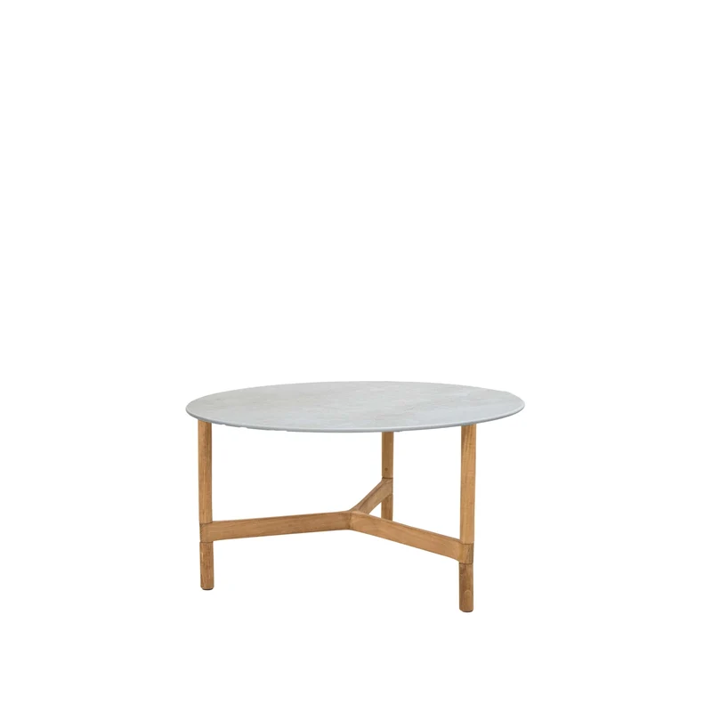 Couchtisch TWIST Teak - ø70