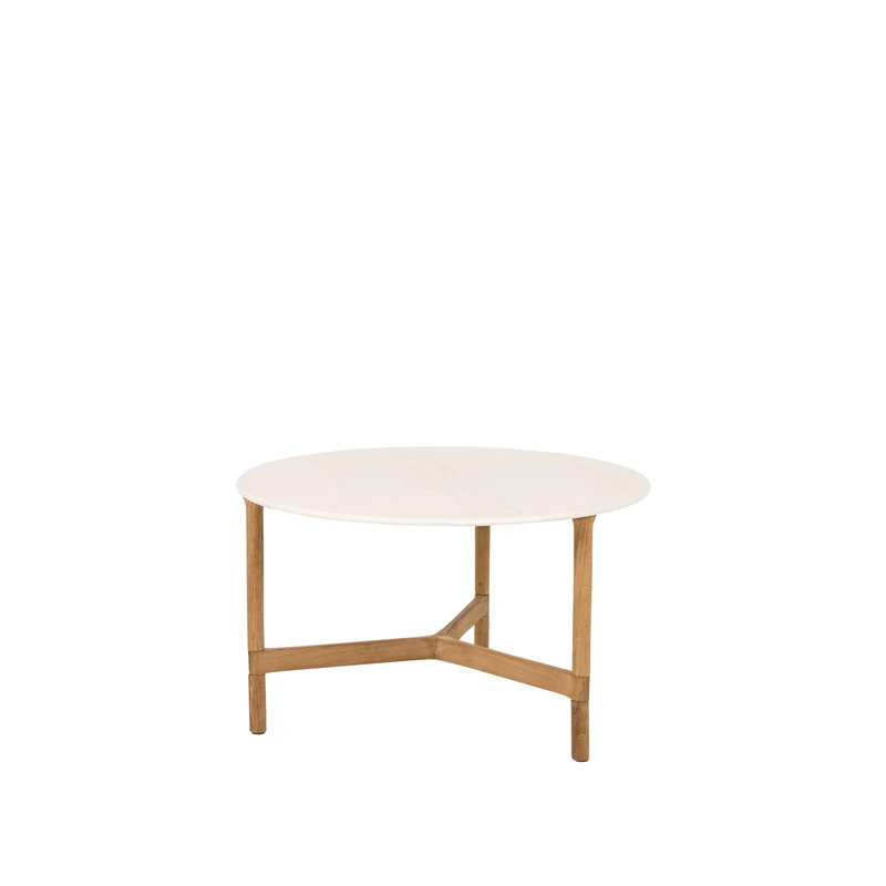 Couchtisch TWIST Teak - ø70