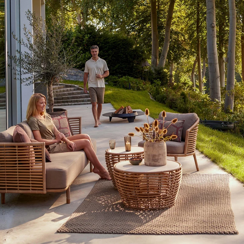 Loungesessel mit Kissen SENSE