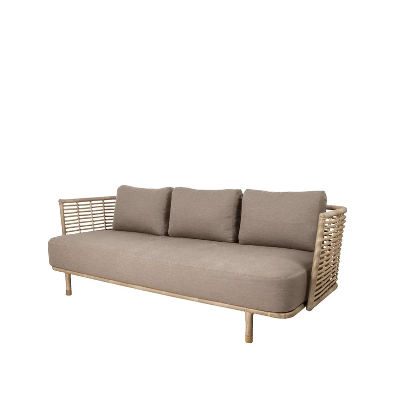 3-Sitzer Gartensofa SENSE mit Kissen