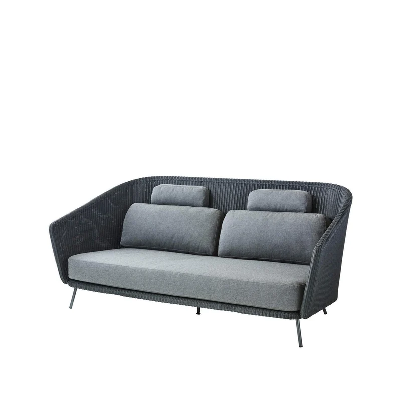 2-Sitzer Gartensofa MEGA mit Kissen-Set