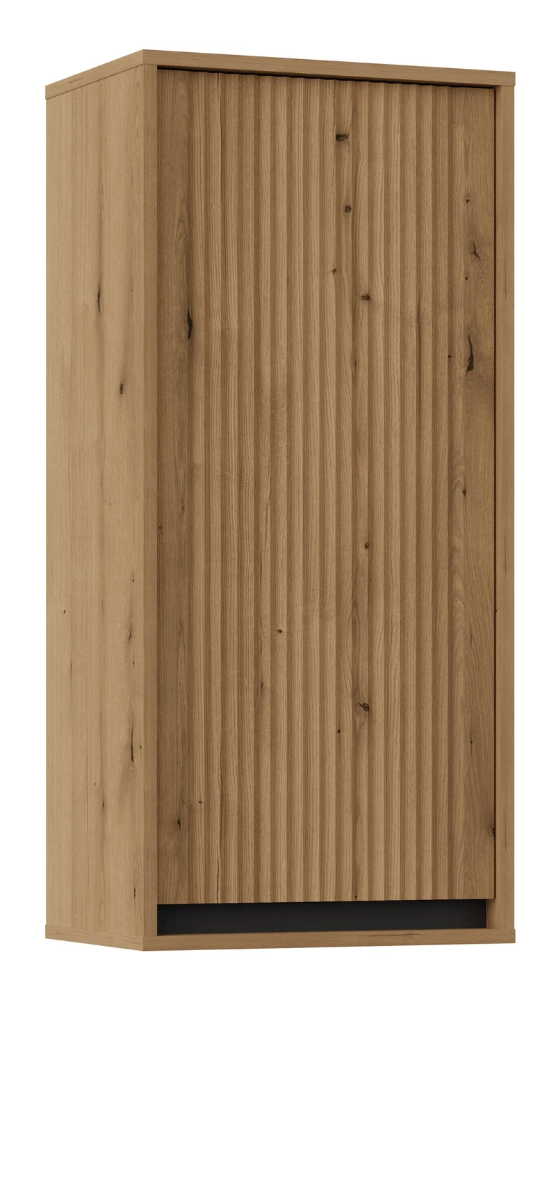Hängeschrank Osaka mit geriffelter Front, 46 cm, Eiche Evoke