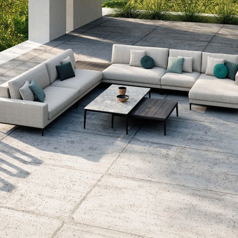 Loungetisch ZENDO SENSE Lava - 150x80x25