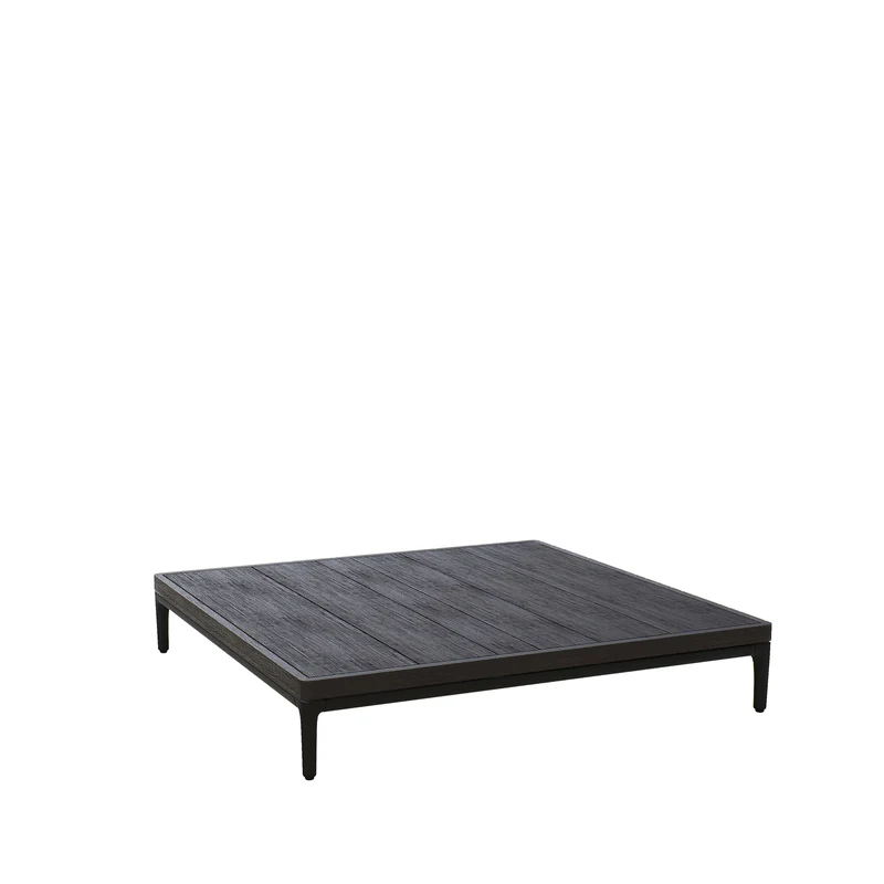 Loungetisch ZENDO SENSE Lava - 96x96x15