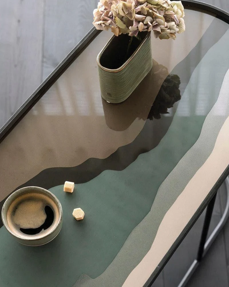 Glastablett WABI SABI Graphite Oblong - 71x36