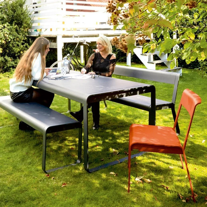 Sitzbank BELLEVIE mit Rückenlehne