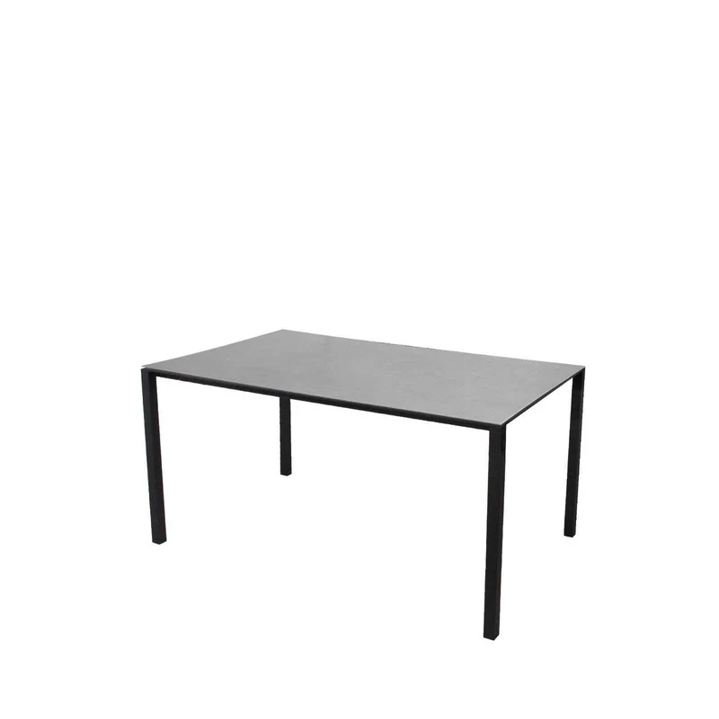 Esstisch PURE Lavagrau 150x90