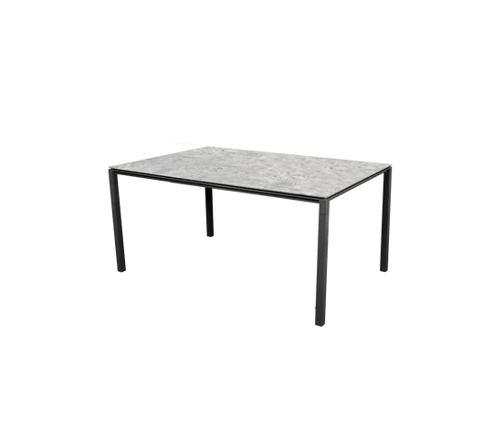 Esstisch PURE Lavagrau 150x90