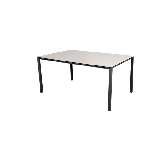Esstisch PURE Lavagrau 150x90