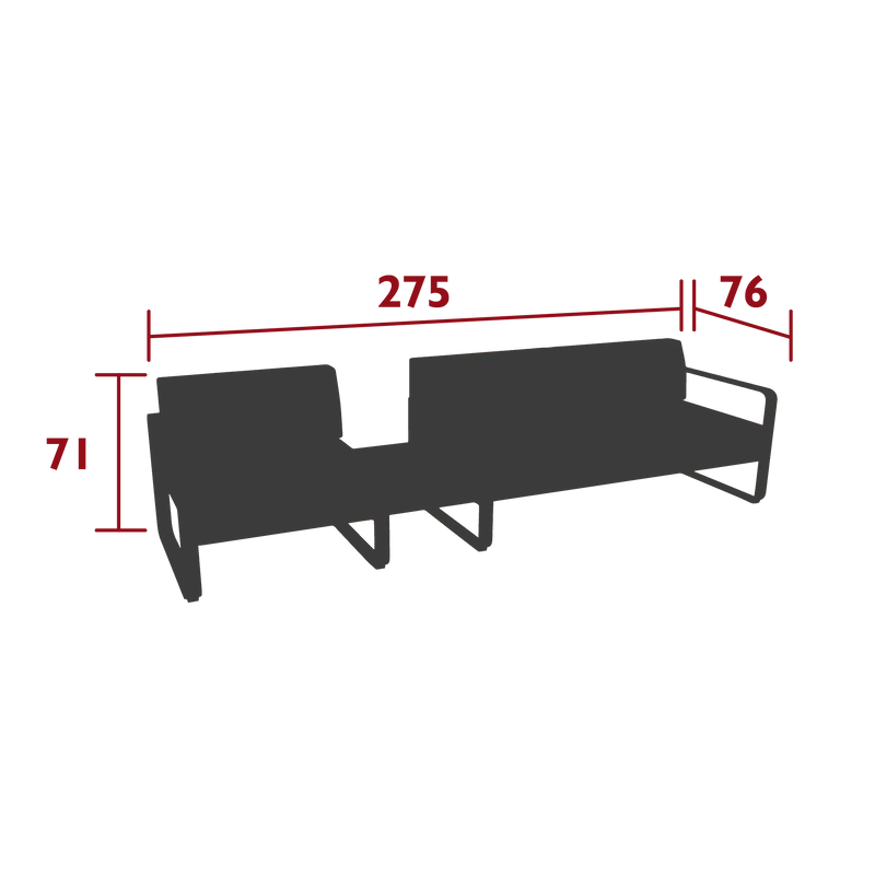 Modulares Sofa BELLEVIE - 1A