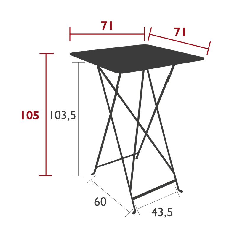 Bartisch BISTRO - 71x71
