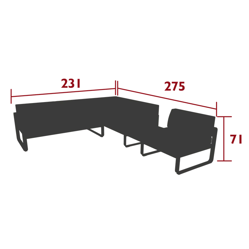 Modulares Sofa BELLEVIE - 3B