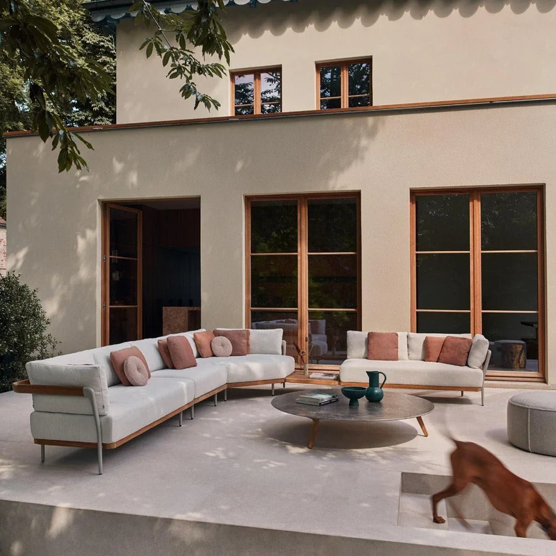 Loungetisch TORSA Teak - Ø125