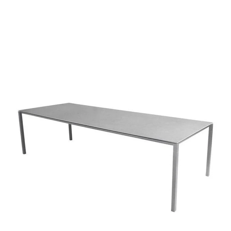 Esstisch PURE Hellgrau 280x100