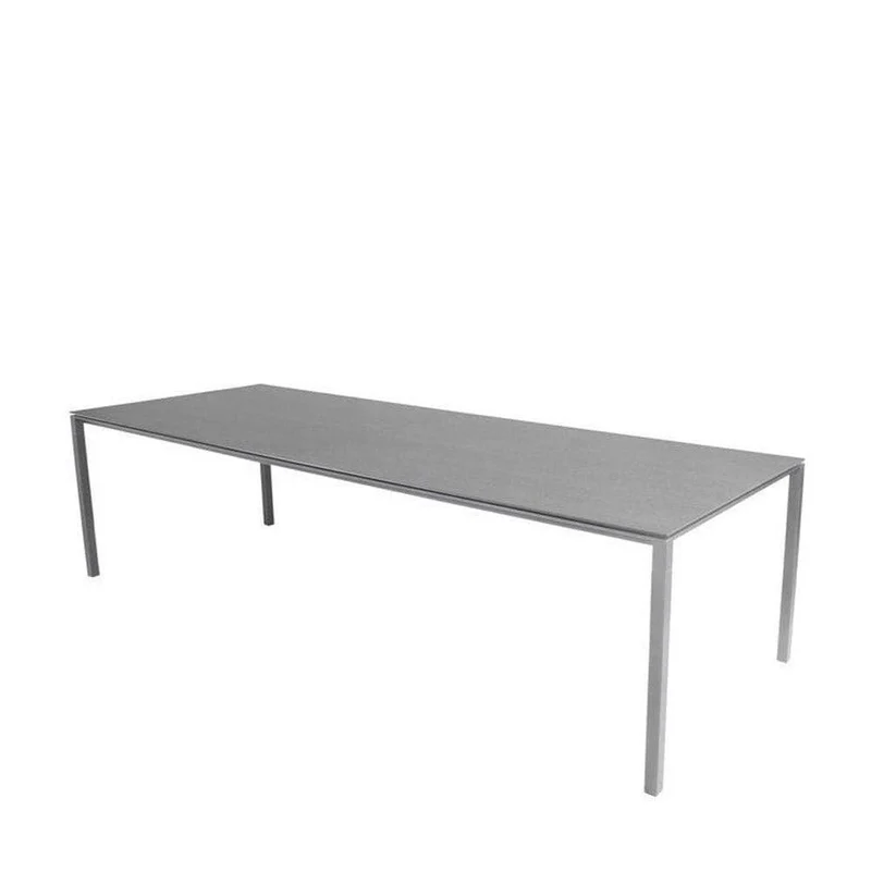 Esstisch PURE Hellgrau 280x100
