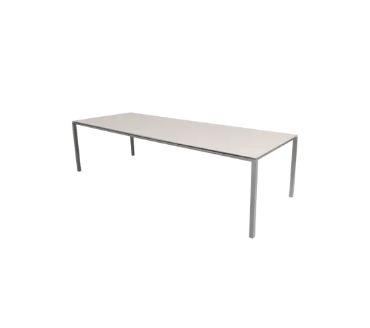 Esstisch PURE Hellgrau 280x100