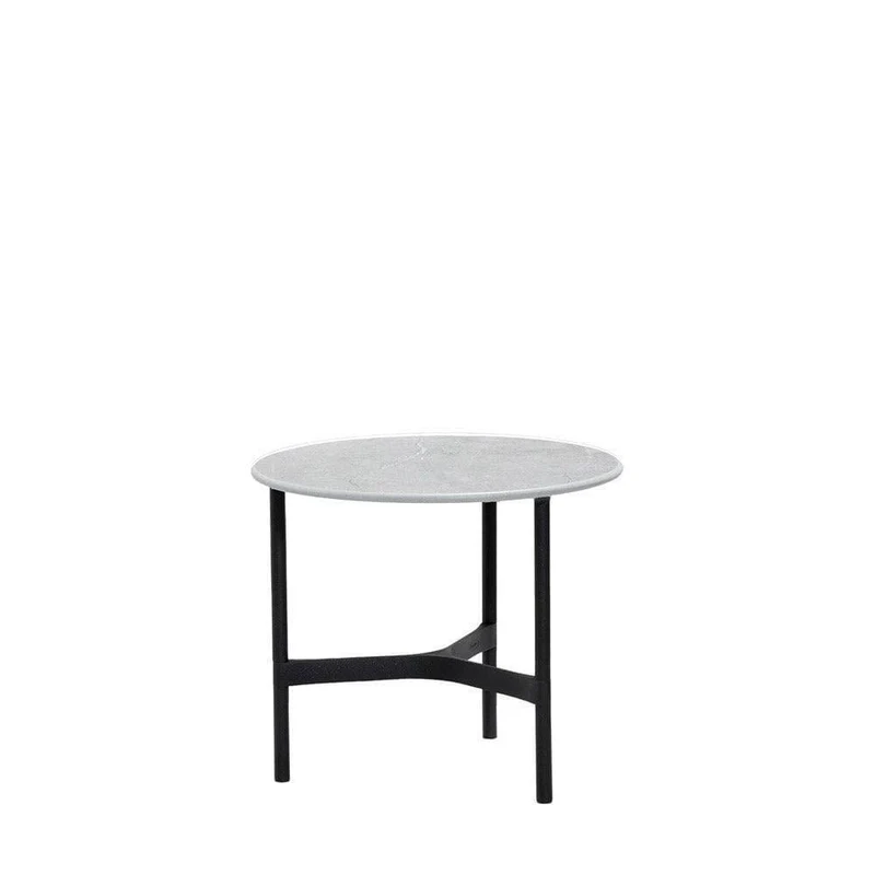 Couchtisch TWIST Lavagrau - ø35