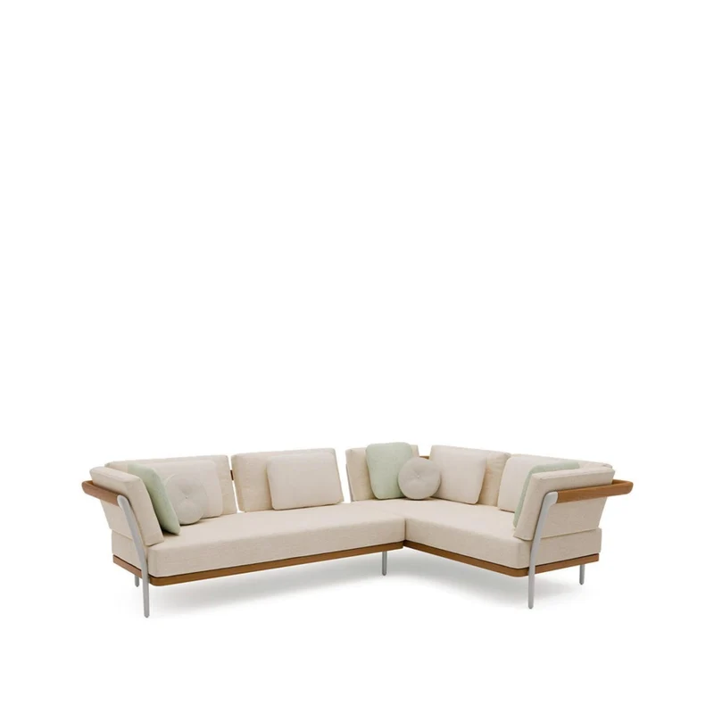 Loungekonzept 6 FLOWS - Flint/Teak