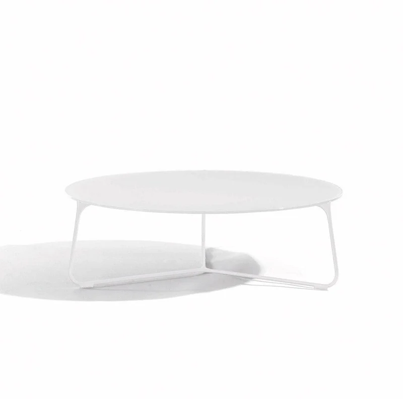 Loungetisch MOOD White - Ø100