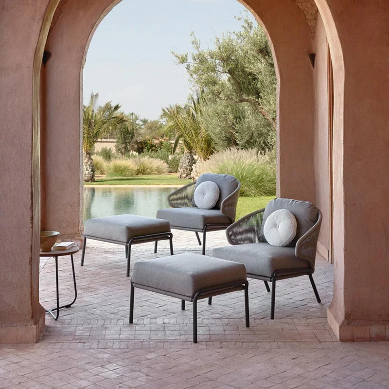 Gartenhocker RADOC - Lava/Bronze