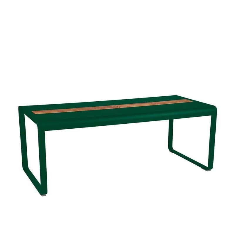 Gartentisch BELLEVIE mit Aufbewahrung - 196x90