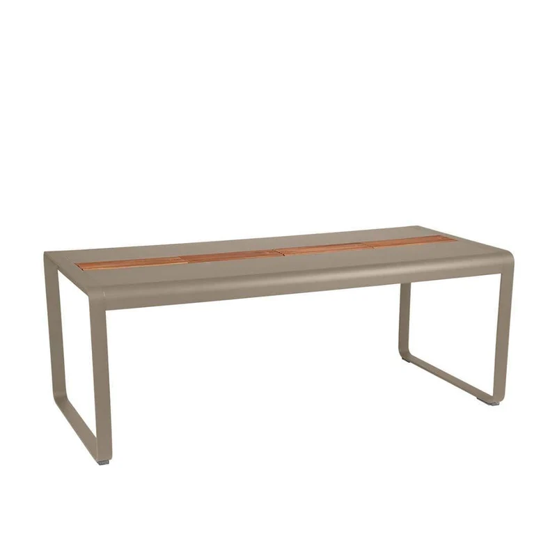 Gartentisch BELLEVIE mit Aufbewahrung - 196x90