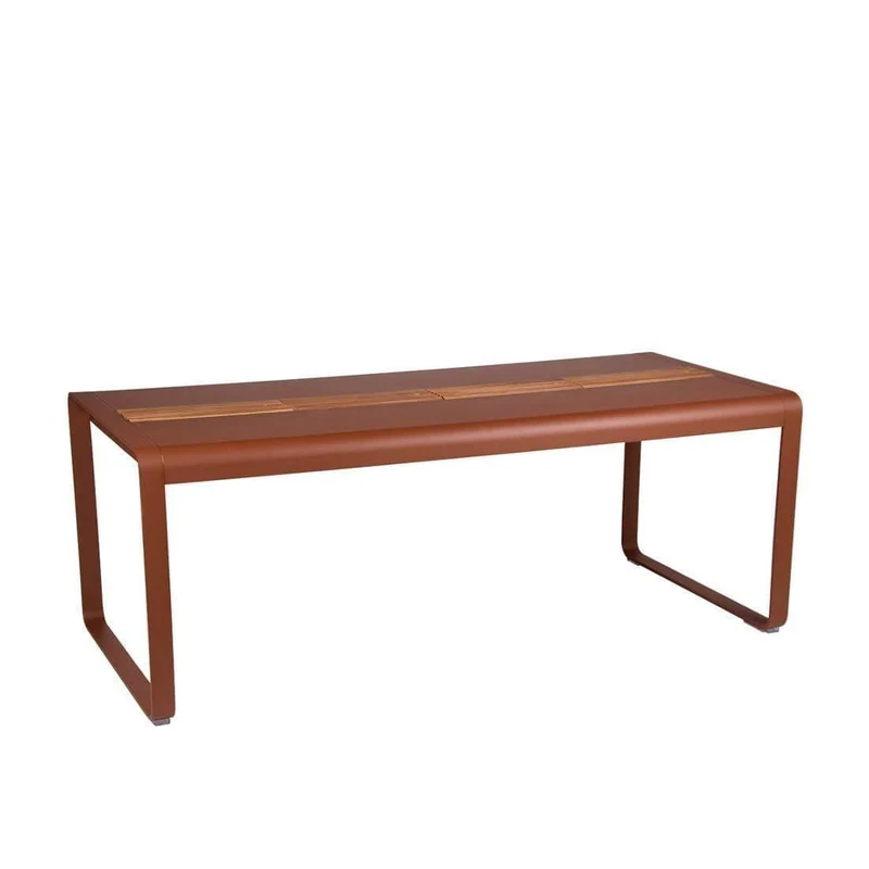 Gartentisch BELLEVIE mit Aufbewahrung - 196x90