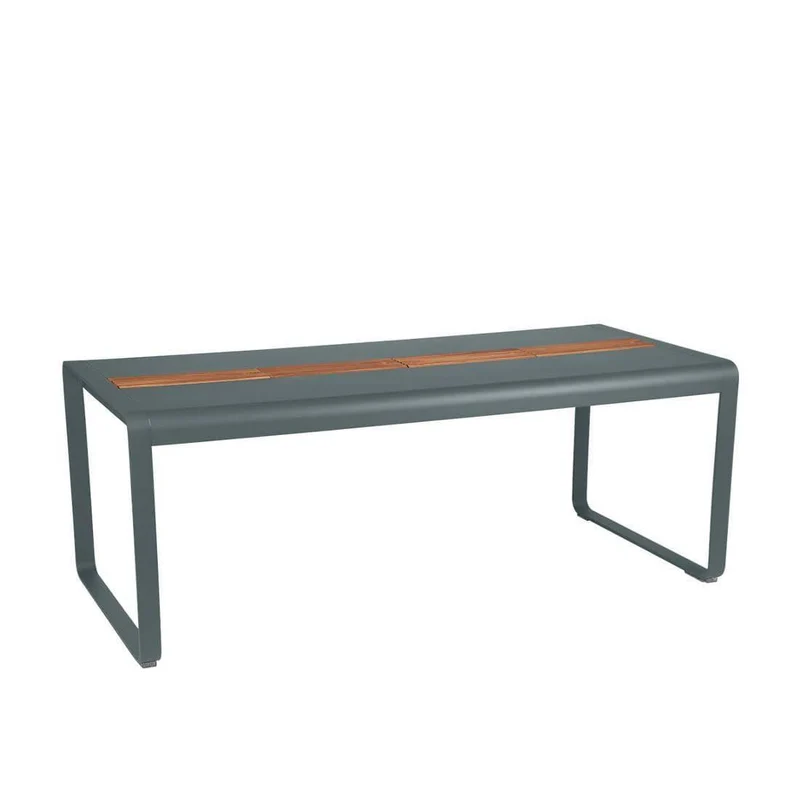 Gartentisch BELLEVIE mit Aufbewahrung - 196x90