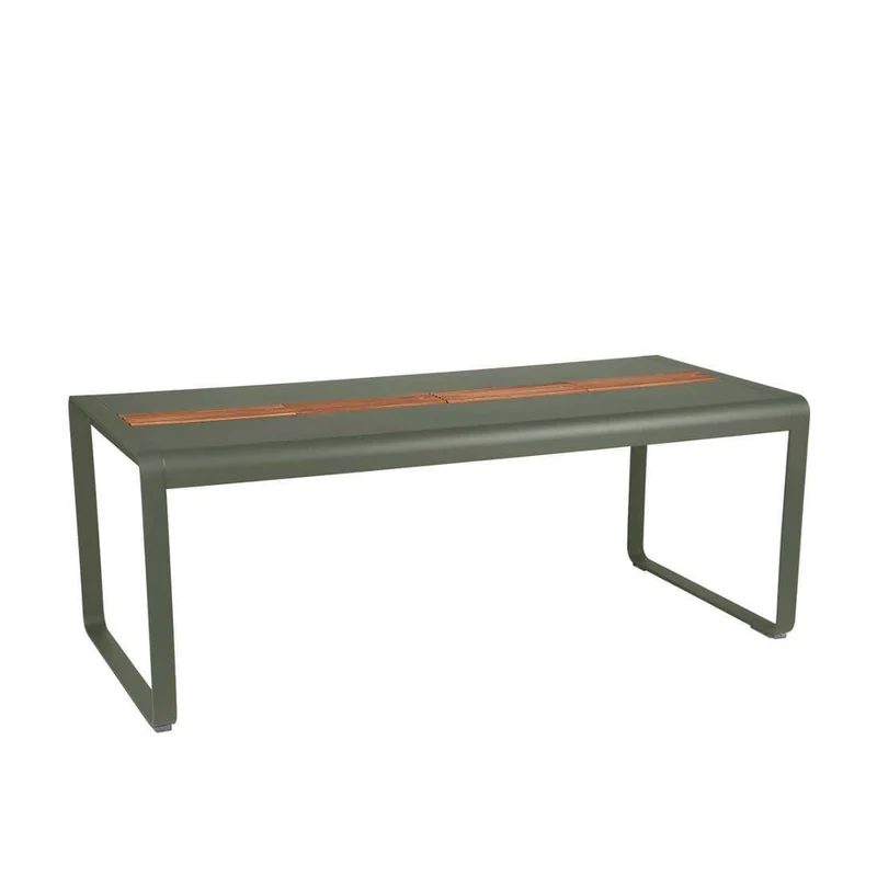 Gartentisch BELLEVIE mit Aufbewahrung - 196x90