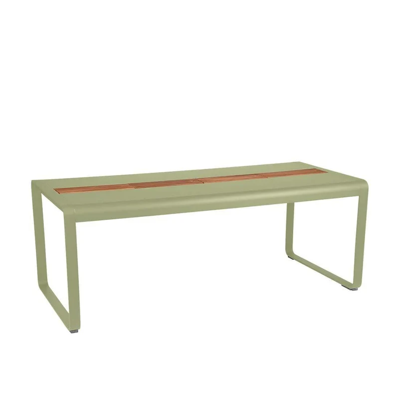 Gartentisch BELLEVIE mit Aufbewahrung - 196x90