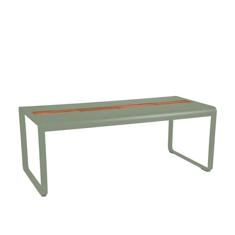 Gartentisch BELLEVIE mit Aufbewahrung - 196x90