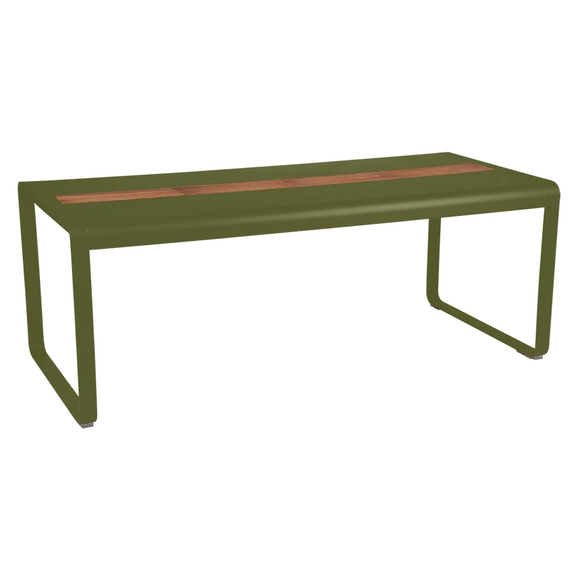 Gartentisch BELLEVIE mit Aufbewahrung - 196x90
