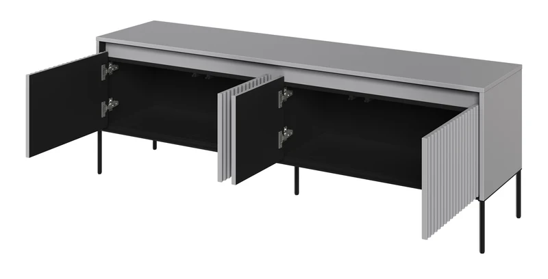 TV-Schrank Trend 167 cm mit LED Grau